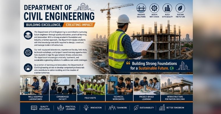 Department of Civil Engineering: Building Excellence, Creating Impact