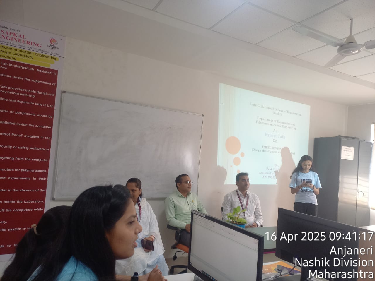 Expert Talk on Embedded System: Design, development and application