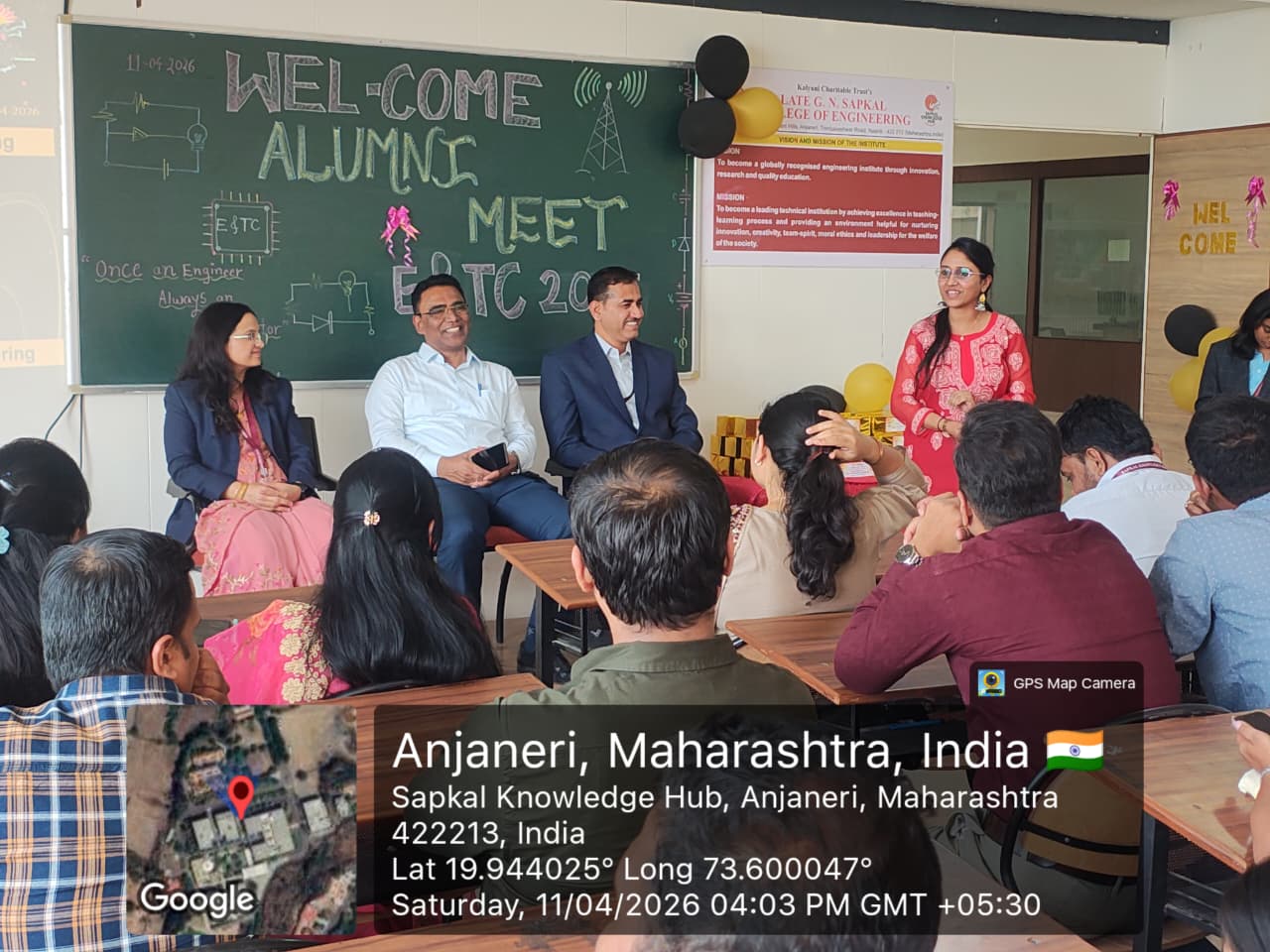 Alumni Meet 2026 – Alumni Interaction and Experience 			Sharing.