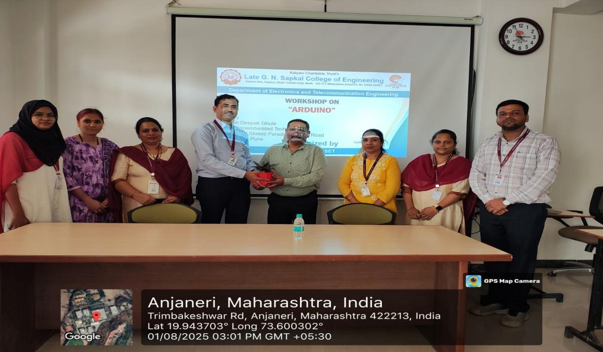 One day workshop on “Arduino”