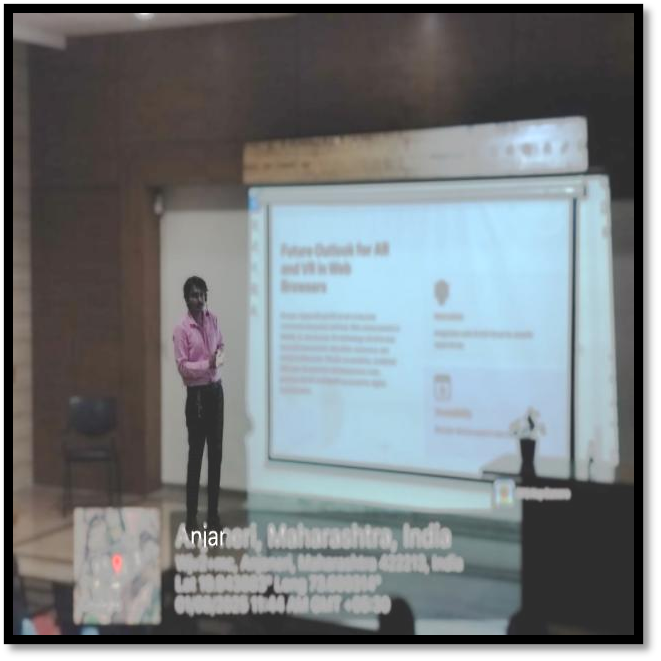 Seminar on Augmented Reality (AR) and Virtual Reality (VR) in Web browser: WWW