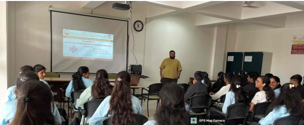 Expert Talk  on “Artificial Intelligence : Understanding its role and potential ”.
