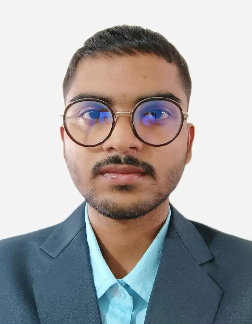 Placement student Vinay Patil