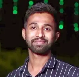 Placement student Sachin Rikame