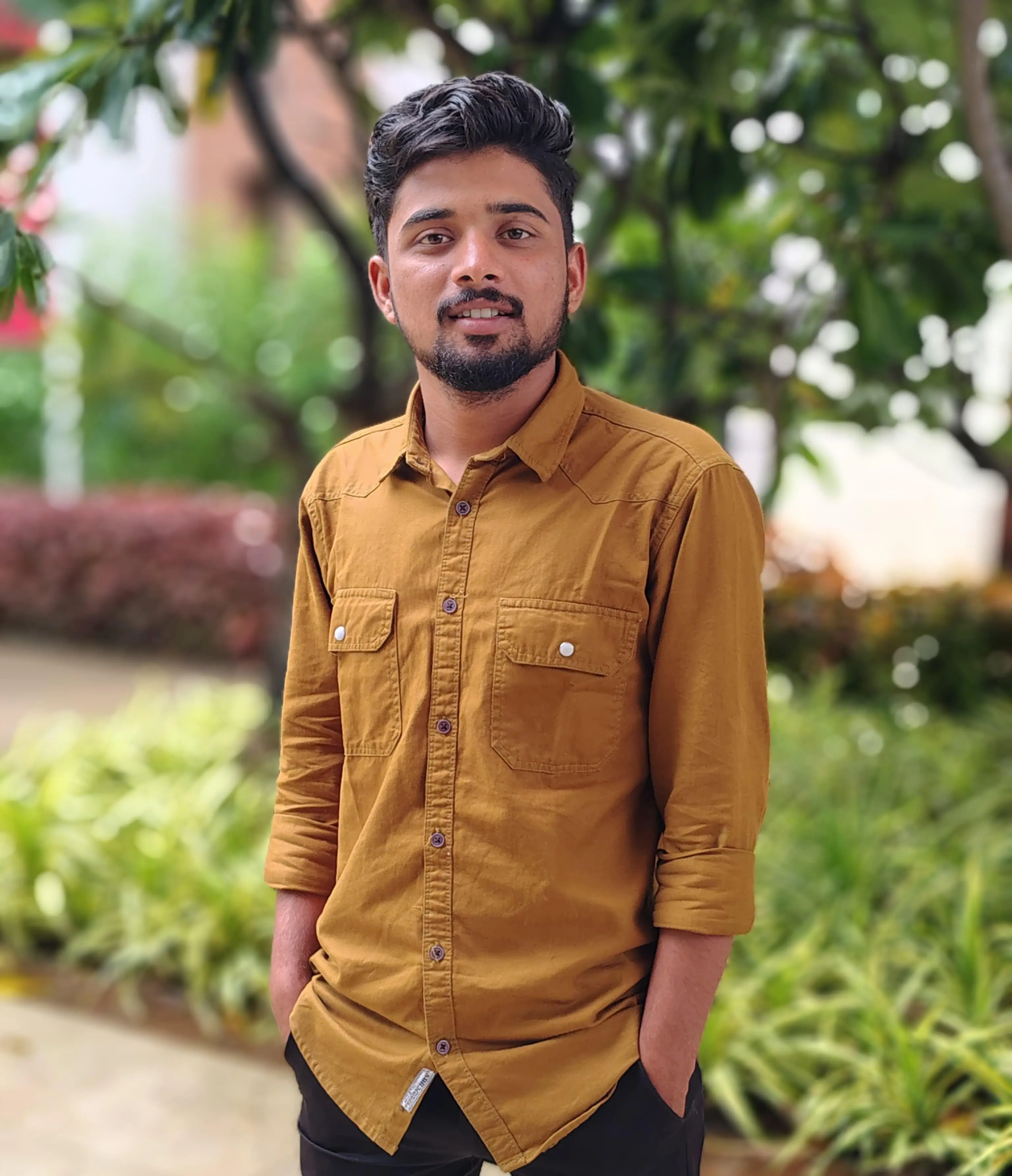 Placement student Mayur Sonawane
