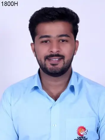 Placement student Shubham Borase