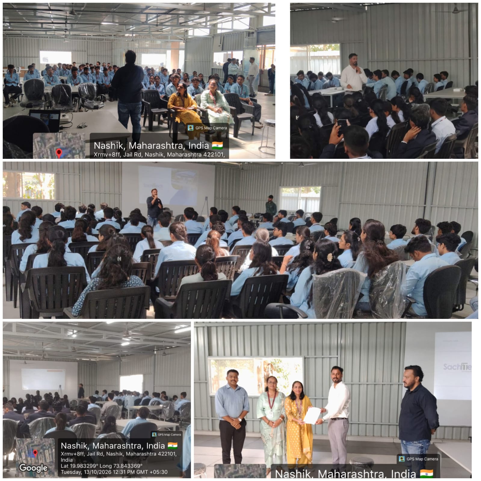 Industrial Visit Sachitech Technology, Nashik